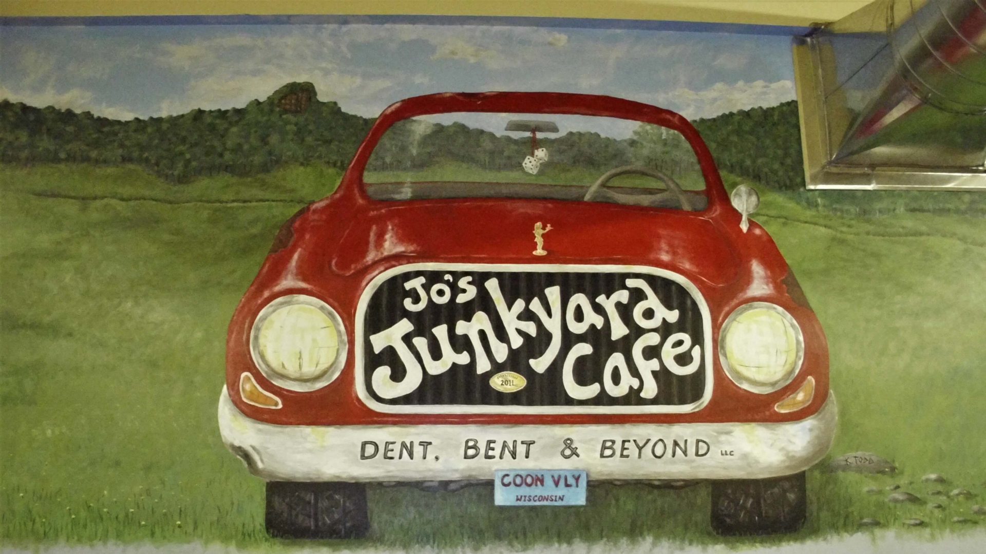 Junkyard Cafe Mural